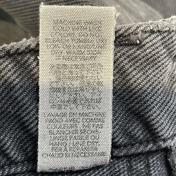 The GREAT. The Skinny Armies Corduroy Pants Washed Black Size 27 - Picture 11 of 11